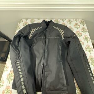 Harley-Davidson Men’s Black Textile Motorcycle Jacket